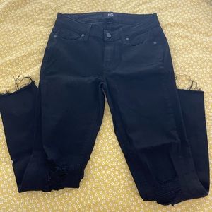 Paige black jeans size: 28